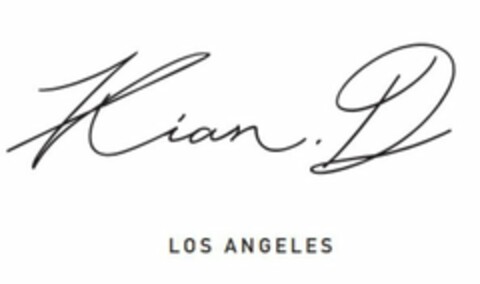 KIAN D. LOS ANGELES Logo (USPTO, 01/21/2020)