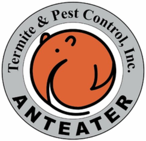 TERMITE & PEST CONTROL, INC. ANTEATER Logo (USPTO, 04/23/2020)