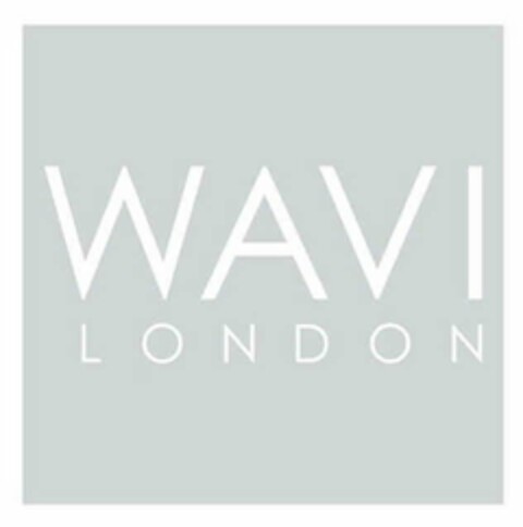 WAVI LONDON Logo (USPTO, 21.05.2020)