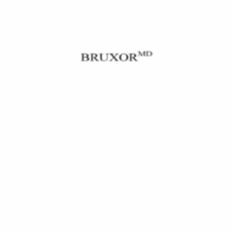 BRUXORMD Logo (USPTO, 06/05/2020)