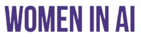 WOMEN IN AI Logo (USPTO, 13.07.2020)