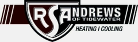 RS ANDREWS OF TIDEWATER HEATING / COOLING/ PLUMBING Logo (USPTO, 30.07.2020)