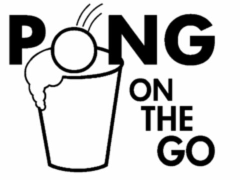 PONG ON THE GO Logo (USPTO, 22.06.2009)