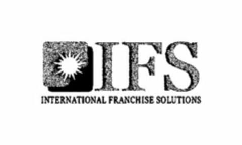 IFS INTERNATIONAL FRANCHISE SOLUTIONS Logo (USPTO, 08/20/2009)