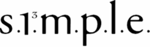 S.1.3M.P.L.E. Logo (USPTO, 08/24/2009)