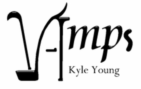 VAMPS KYLE YOUNG Logo (USPTO, 09.02.2010)