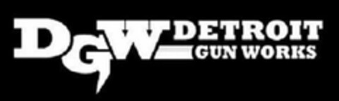 DGW DETROIT GUN WORKS Logo (USPTO, 09/20/2010)
