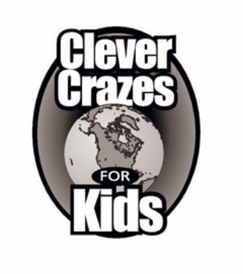 CLEVER CRAZES FOR KIDS Logo (USPTO, 21.09.2010)