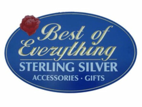 BEST OF EVERYTHING STERLING SILVER ACCESSORIES · GIFTS Logo (USPTO, 25.10.2011)