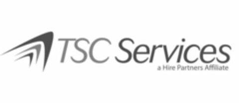 TSC SERVICES A HIRE PARTNERS AFFILIATE Logo (USPTO, 28.03.2012)
