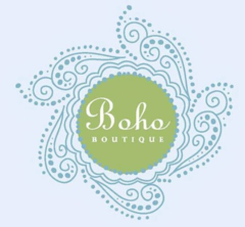 BOHO BOUTIQUE Logo (USPTO, 03/28/2012)