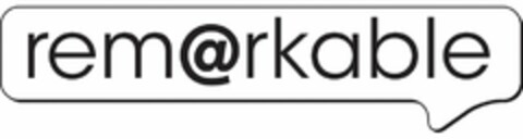THE WORD REM@RKABLE Logo (USPTO, 01.08.2012)
