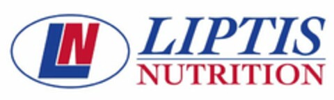 LN LIPTIS NUTRITION Logo (USPTO, 25.10.2012)