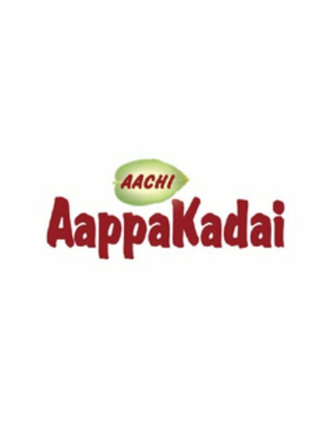 AACHI AAPPAKADAI Logo (USPTO, 06.11.2012)