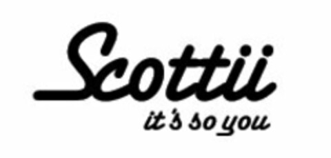 SCOTTII IT'S SO YOU Logo (USPTO, 04/23/2013)