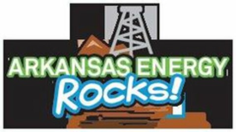 ARKANSAS ENERGY ROCKS! Logo (USPTO, 10.06.2014)