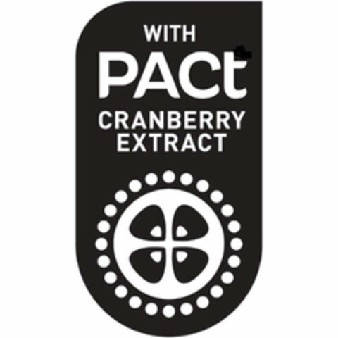 WITH PACT CRANBERRY EXTRACT Logo (USPTO, 07.08.2014)