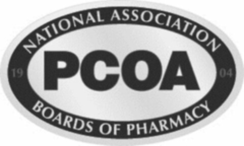 1904 NATIONAL ASSOCIATION BOARDS OF PHARMACY PCOA Logo (USPTO, 03/13/2015)