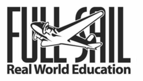 FULL SAIL REAL WORLD EDUCATION Logo (USPTO, 09/28/2015)