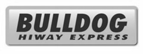 BULLDOG HIWAY EXPRESS Logo (USPTO, 11.11.2015)