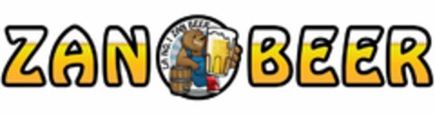 ZAN BEER LA NO.1 ZAN BEER Logo (USPTO, 12/21/2015)