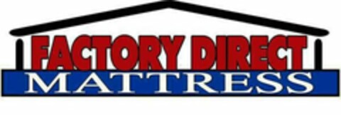 FACTORY DIRECT MATTRESS Logo (USPTO, 16.06.2016)