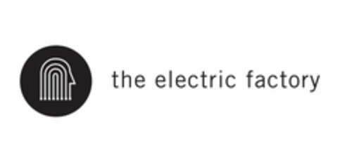 THE ELECTRIC FACTORY Logo (USPTO, 06/21/2016)