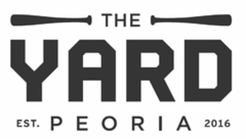 THE YARD PEORIA EST. 2016 Logo (USPTO, 12.07.2016)