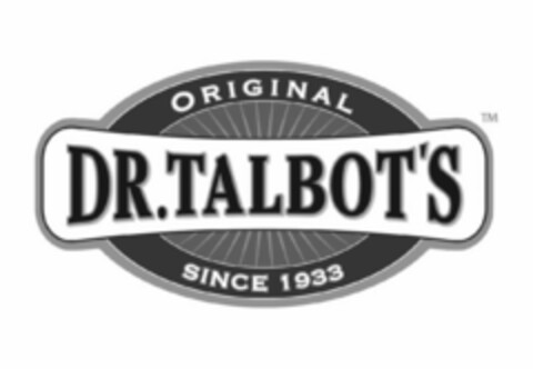 DR. TALBOT'S ORIGINAL SINCE 1933 Logo (USPTO, 01.08.2016)