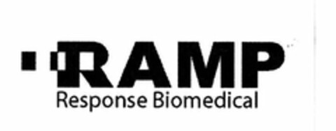 RAMP RESPONSE BIOMEDICAL Logo (USPTO, 09/15/2016)