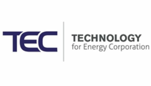 TEC TECHNOLOGY FOR ENERGY CORPORATION Logo (USPTO, 01/12/2017)