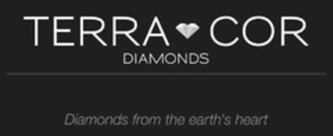 TERRA COR DIAMONDS DIAMONDS FROM THE EARTH'S HEART Logo (USPTO, 14.06.2017)