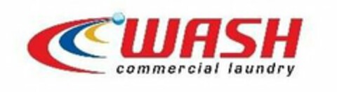 WASH COMMERCIAL LAUNDRY Logo (USPTO, 18.04.2018)