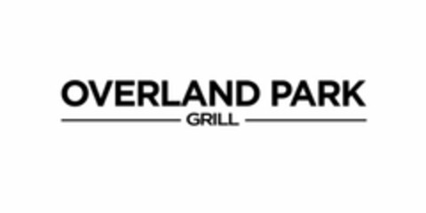 OVERLAND PARK GRILL Logo (USPTO, 19.04.2018)