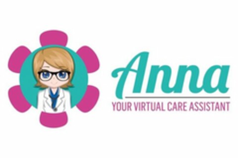 ANNA YOUR VIRTUAL CARE ASSISTANT Logo (USPTO, 08.06.2018)