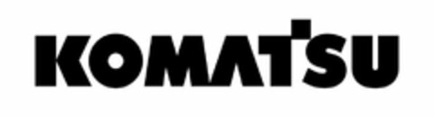 KOMATSU Logo (USPTO, 07/19/2018)