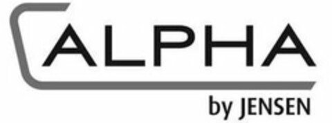 ALPHA BY JENSEN Logo (USPTO, 13.02.2019)