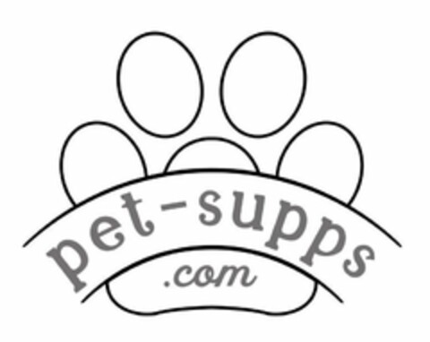 PET-SUPPS.COM Logo (USPTO, 10.05.2019)