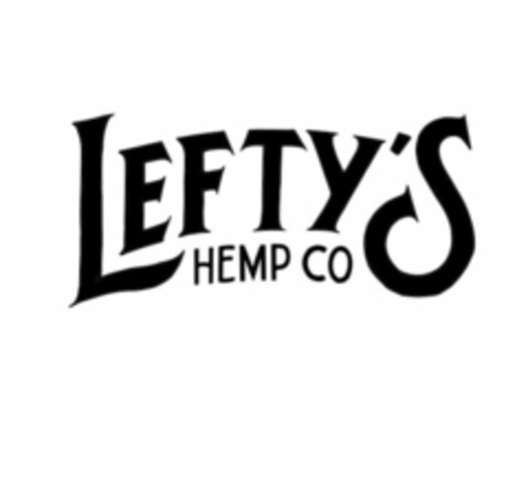 LEFTY'S HEMP CO Logo (USPTO, 05.06.2019)