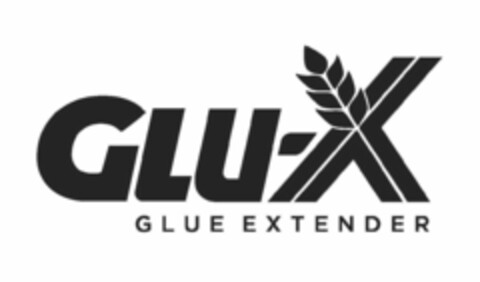 GLU-X GLUE EXTENDER Logo (USPTO, 25.07.2019)