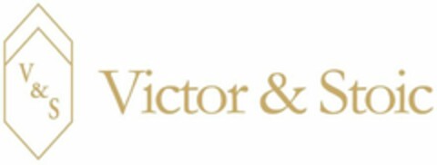 V&S VICTOR & STOIC Logo (USPTO, 23.09.2019)