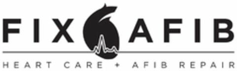 FIX AFIB HEART CARE + AFIB REPAIR Logo (USPTO, 03.07.2020)