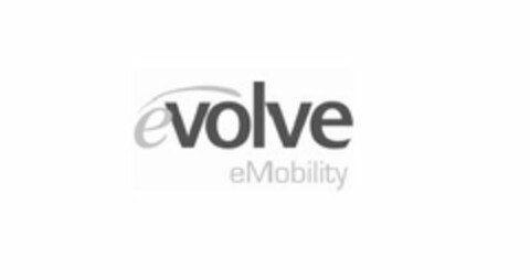 EVOLVE EMOBILITY Logo (USPTO, 04.03.2009)