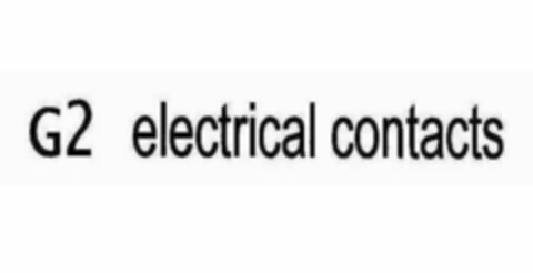 G2 ELECTRICAL CONTACTS Logo (USPTO, 17.03.2009)