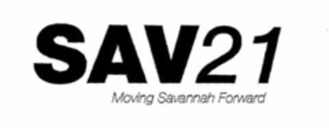 SAV21 MOVING SAVANNAH FORWARD Logo (USPTO, 06/15/2009)