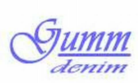 GUMM DENIM Logo (USPTO, 01/14/2010)