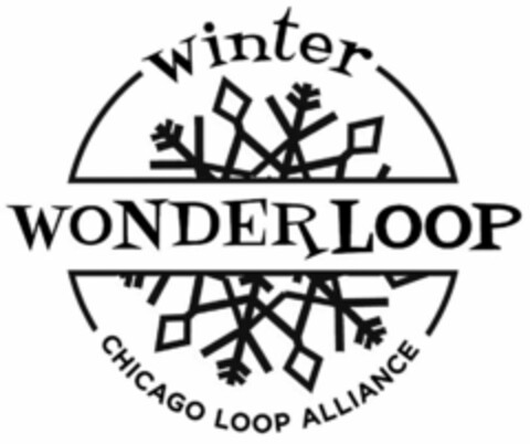 WINTER WONDERLOOP CHICAGO LOOP ALLIANCE Logo (USPTO, 10.05.2010)