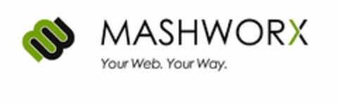 MW MASHWORX YOUR WEB. YOUR WAY. Logo (USPTO, 16.06.2010)