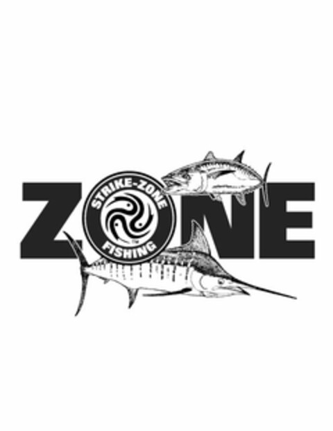 ZONE STRIKE-ZONE FISHING Logo (USPTO, 18.06.2010)