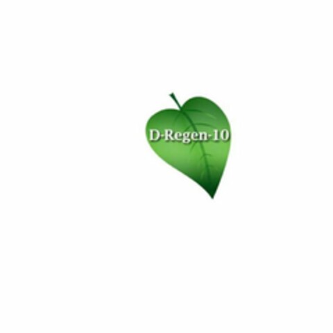 D-REGEN-10 Logo (USPTO, 08/26/2010)